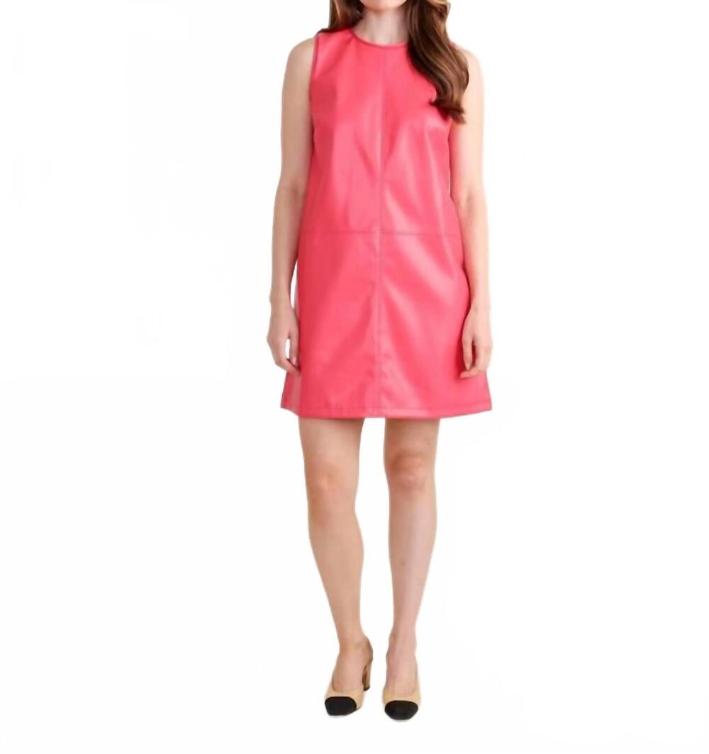 NEW S'EDGE twiggy mini dress in begonia pink